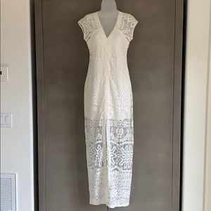 Express Lace Maxi Dress size XS